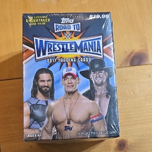 Topps WWE Road to WrestleMania 2017 Trading Cards - Blue and Orange